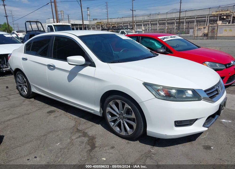 2014 HONDA ACCORD SPORT VIN: 1HGCR2F58EA129799