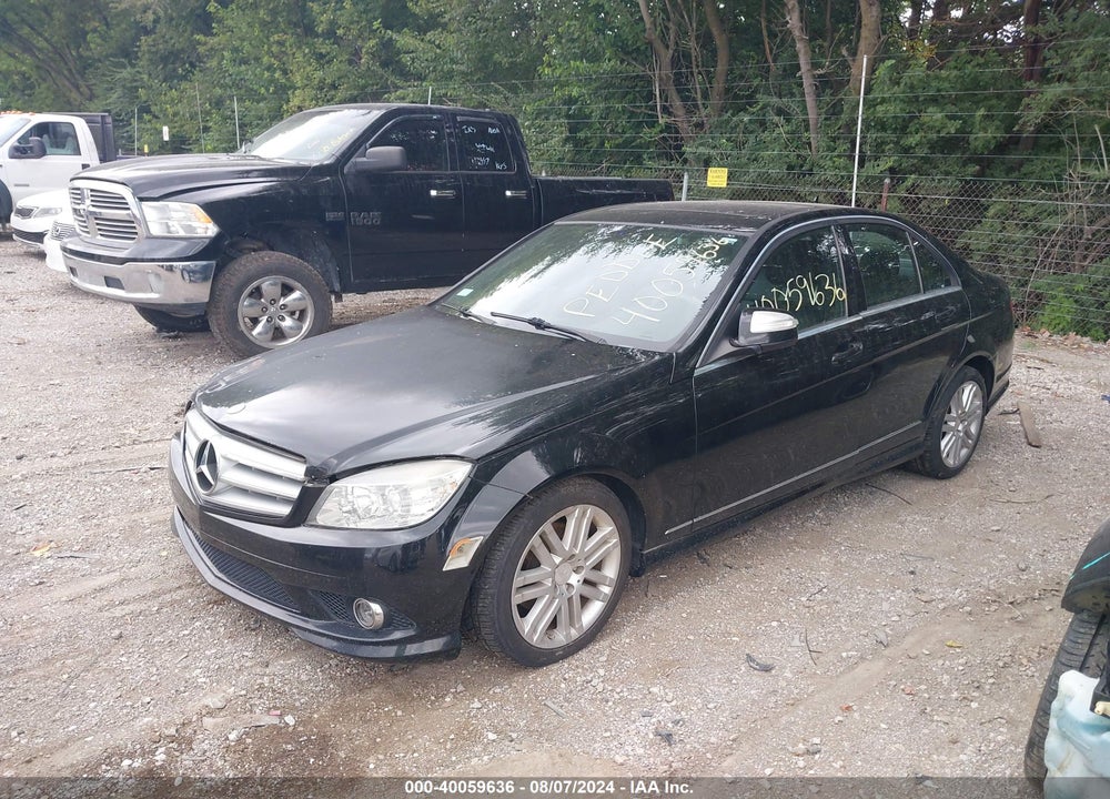 2009 MERCEDES-BENZ C 300 LUXURY/SPORT VIN: WDDGF54X09R051174