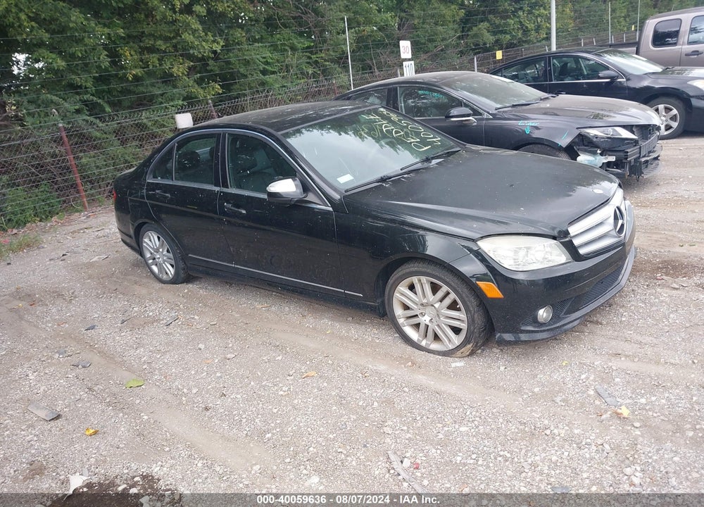 2009 MERCEDES-BENZ C 300 LUXURY/SPORT VIN: WDDGF54X09R051174