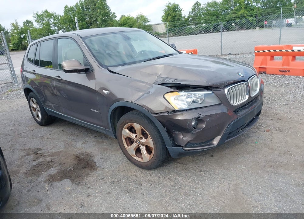 2011 BMW X3 XDRIVE28I VIN: 5UXWX5C50BL716259