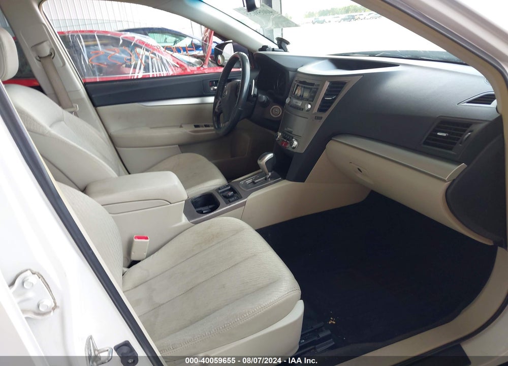 2012 SUBARU OUTBACK 2.5I PREMIUM VIN: 4S4BRCGC3C3256227