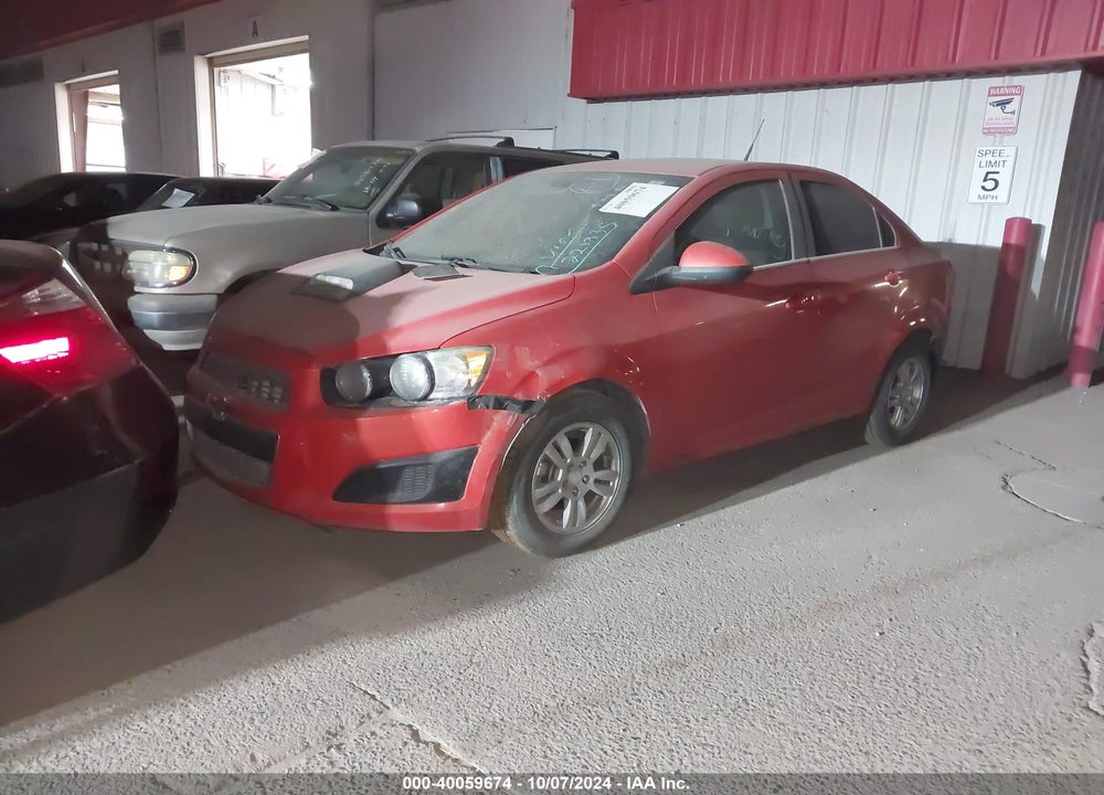 2012 CHEVROLET SONIC 2LS VIN: 1G1JA5SH8C4221935