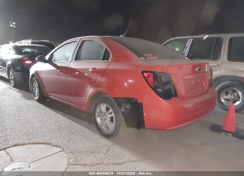 2012 CHEVROLET SONIC 2LS VIN: 1G1JA5SH8C4221935