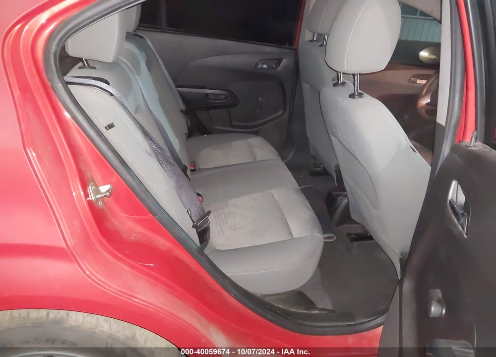 2012 CHEVROLET SONIC 2LS VIN: 1G1JA5SH8C4221935