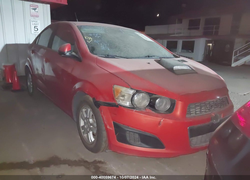 2012 CHEVROLET SONIC 2LS VIN: 1G1JA5SH8C4221935