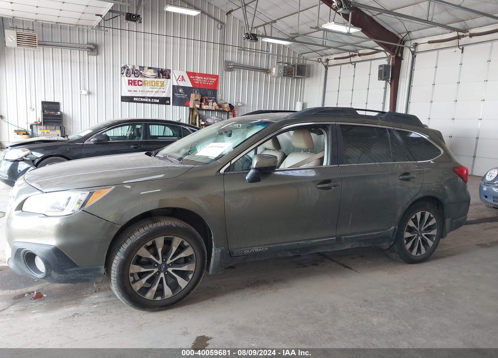 2017 SUBARU OUTBACK 2.5I LIMITED VIN: 4S4BSANC2H3252849