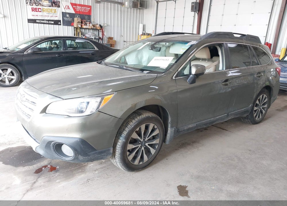 2017 SUBARU OUTBACK 2.5I LIMITED VIN: 4S4BSANC2H3252849