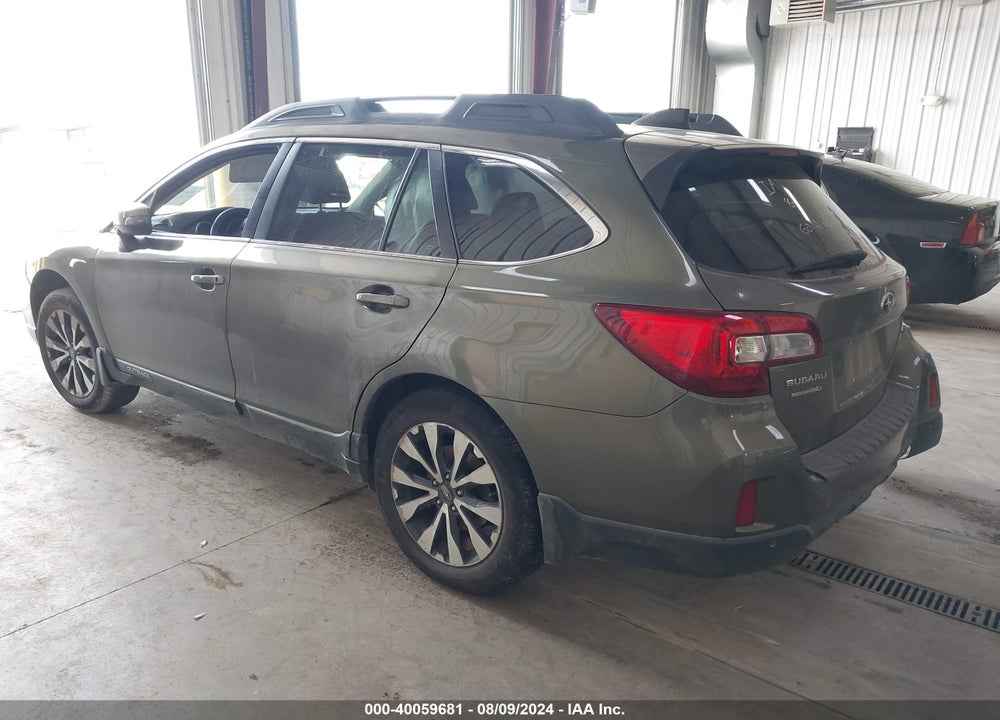 2017 SUBARU OUTBACK 2.5I LIMITED VIN: 4S4BSANC2H3252849