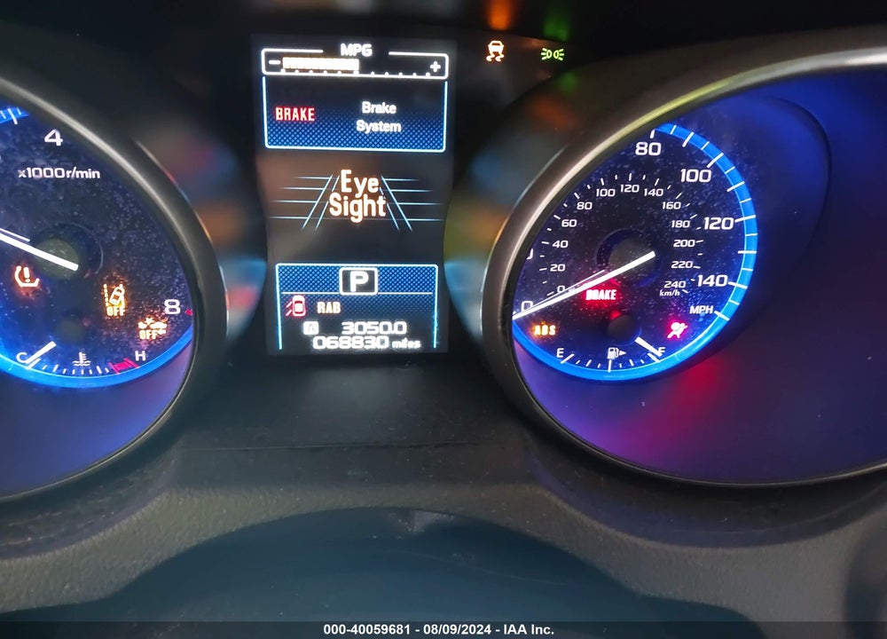 2017 SUBARU OUTBACK 2.5I LIMITED VIN: 4S4BSANC2H3252849