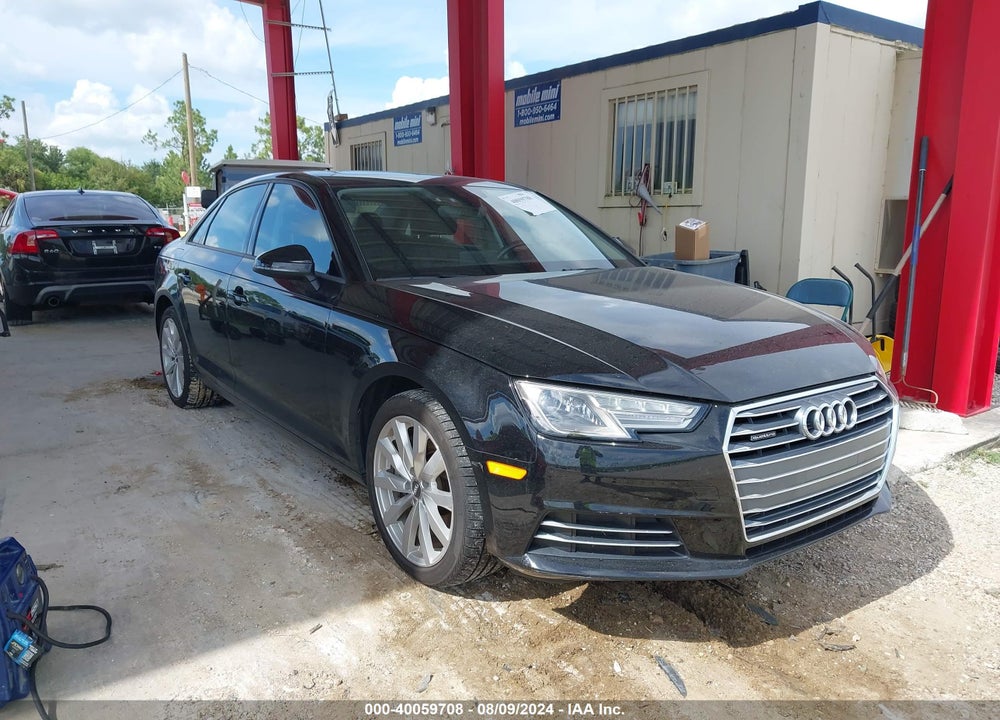 2017 AUDI A4 2.0T PREMIUM VIN: WAUANAF4XHN032391