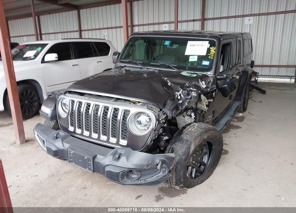 2021 JEEP GLADIATOR OVERLAND 4X4 VIN: 1C6JJTFM3ML504194