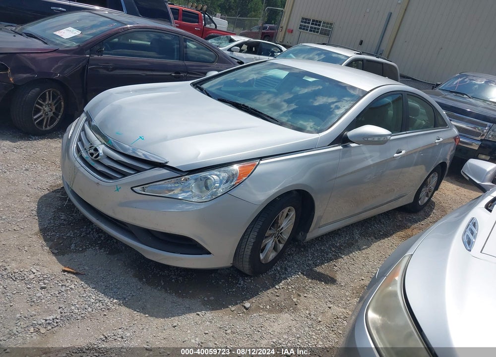 2014 HYUNDAI SONATA VIN: 5NPEB4AC2EH914051