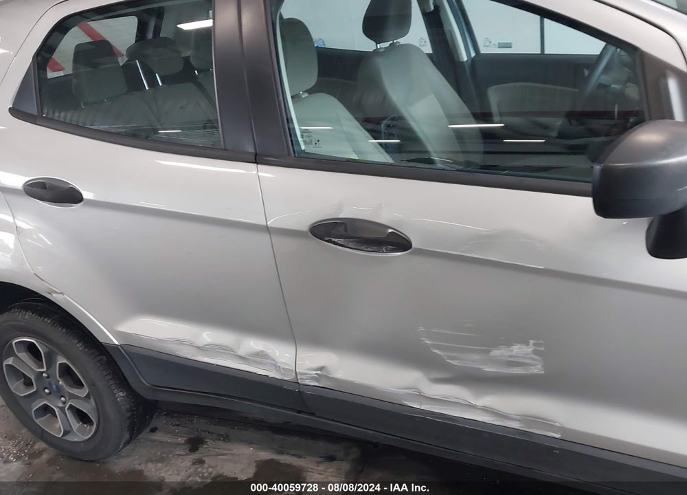 2020 FORD ECOSPORT S VIN: MAJ6S3FL0LC366444