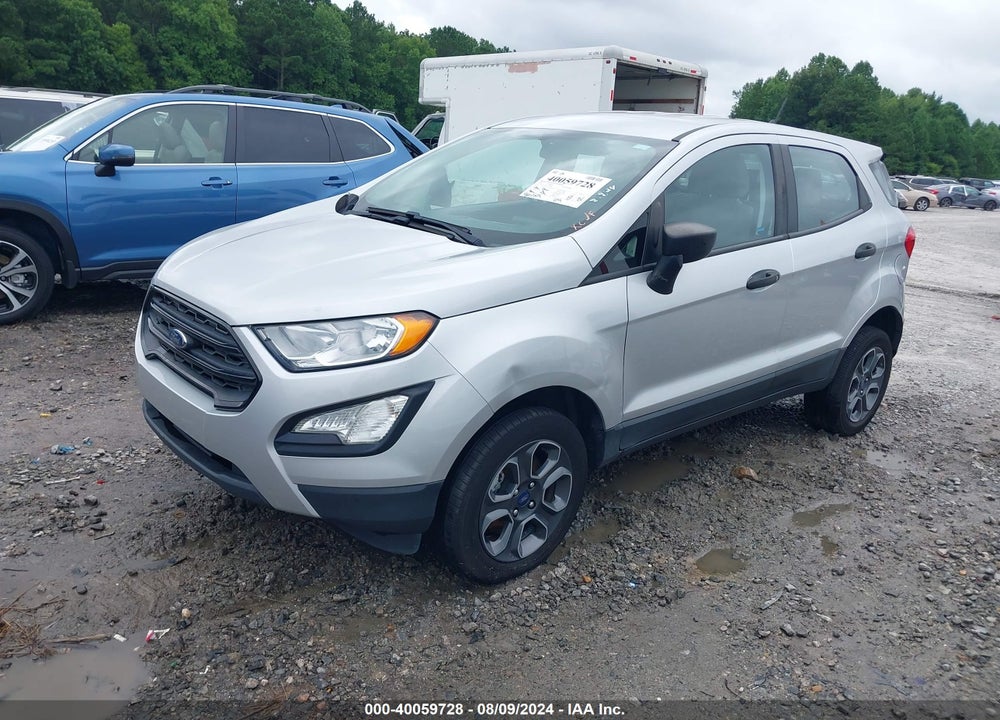 2020 FORD ECOSPORT S VIN: MAJ6S3FL0LC366444