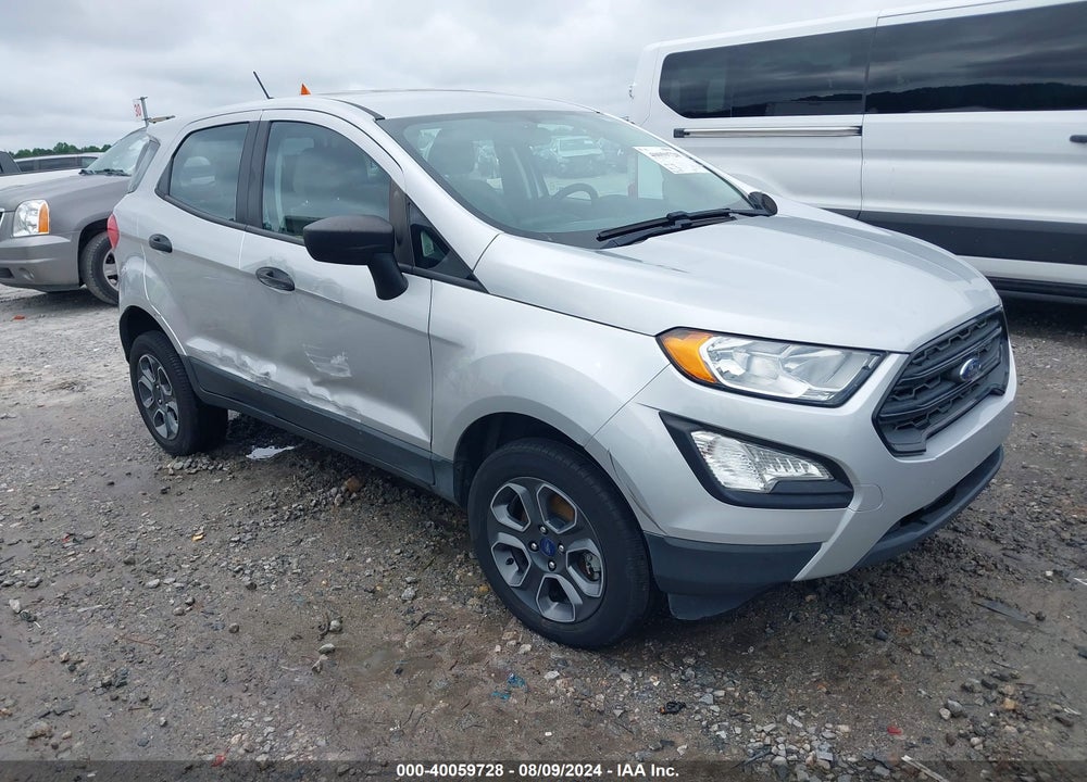2020 FORD ECOSPORT S VIN: MAJ6S3FL0LC366444