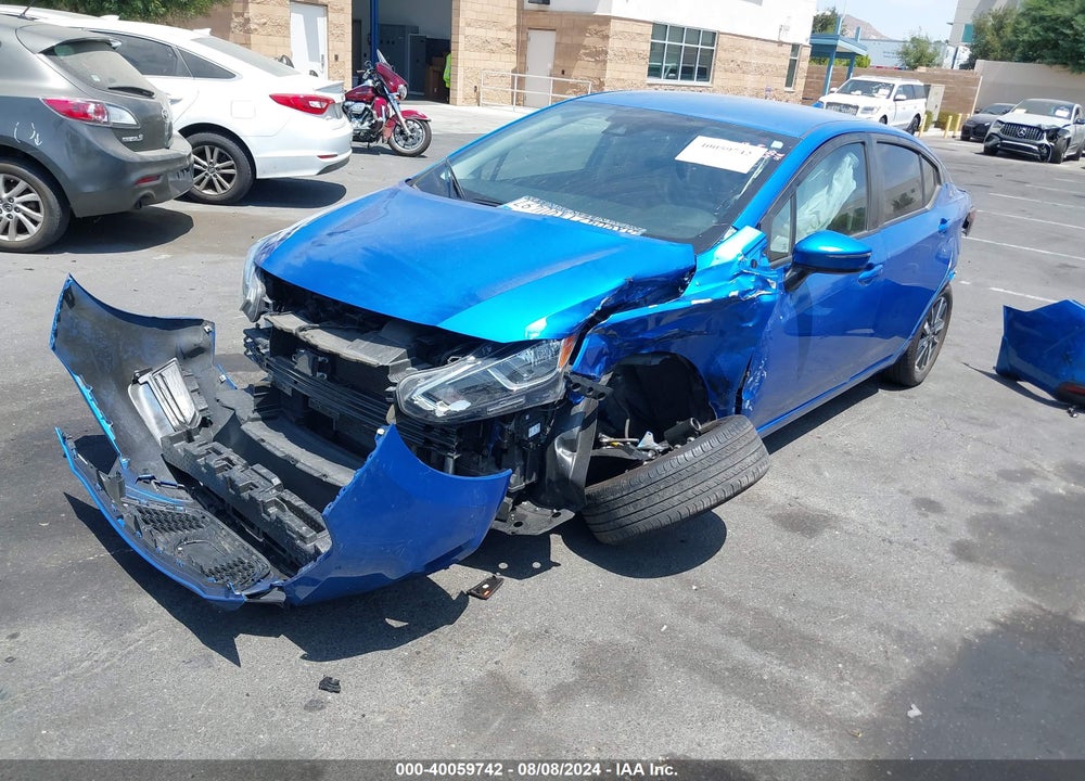 2021 NISSAN VERSA SV XTRONIC CVT VIN: 3N1CN8EV6ML896558