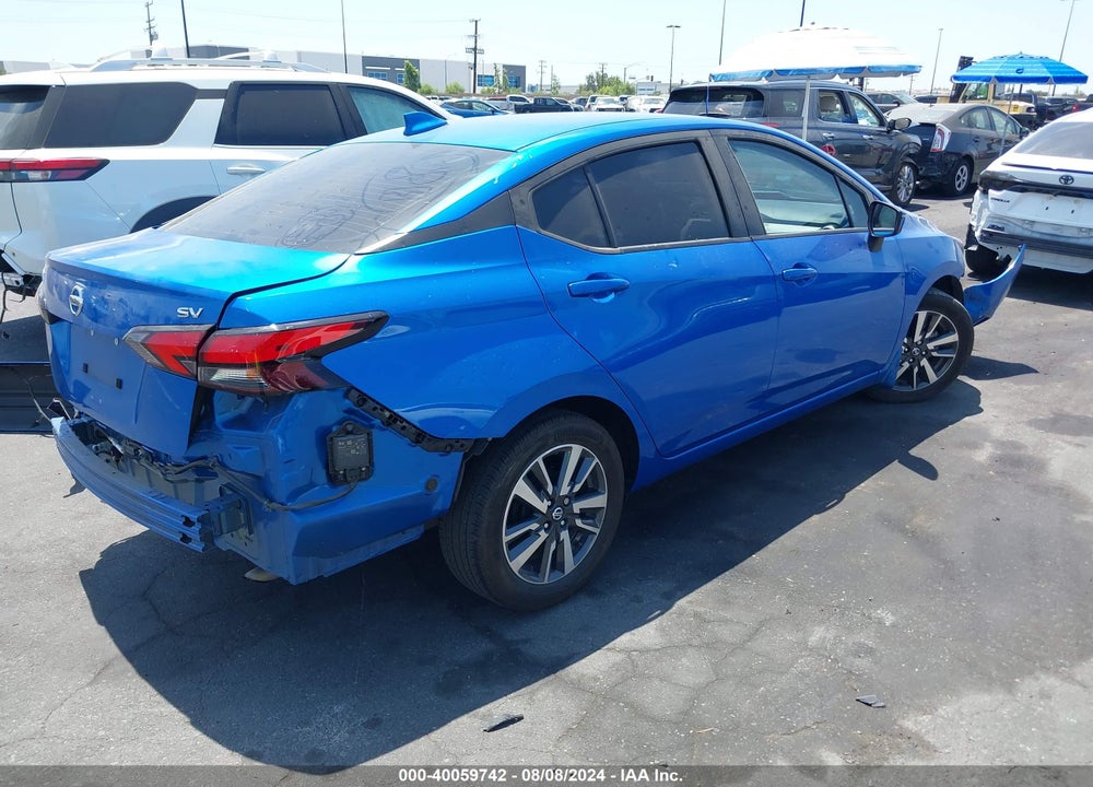 2021 NISSAN VERSA SV XTRONIC CVT VIN: 3N1CN8EV6ML896558
