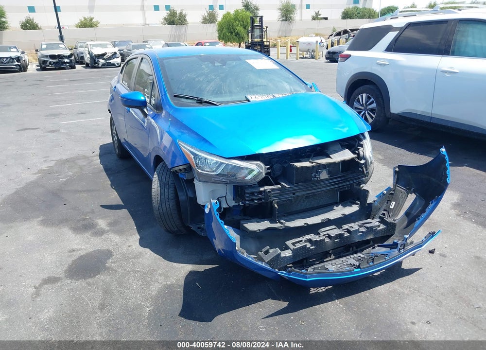 2021 NISSAN VERSA SV XTRONIC CVT VIN: 3N1CN8EV6ML896558