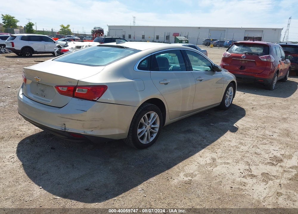 2016 CHEVROLET MALIBU 1LT VIN: 1G1ZE5ST5GF264599