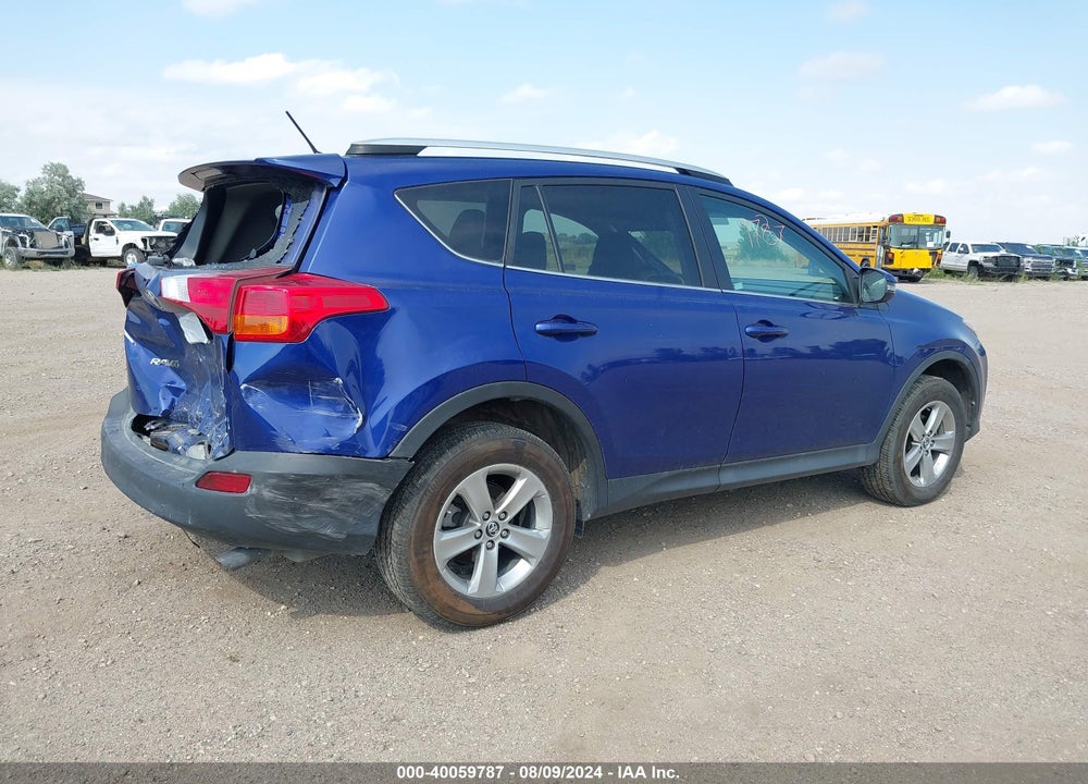 2015 TOYOTA RAV4 XLE VIN: 2T3WFREV0FW160529