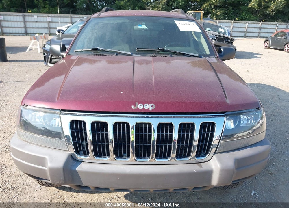 2003 JEEP GRAND CHEROKEE LAREDO VIN: 1J4GW48S03C543968