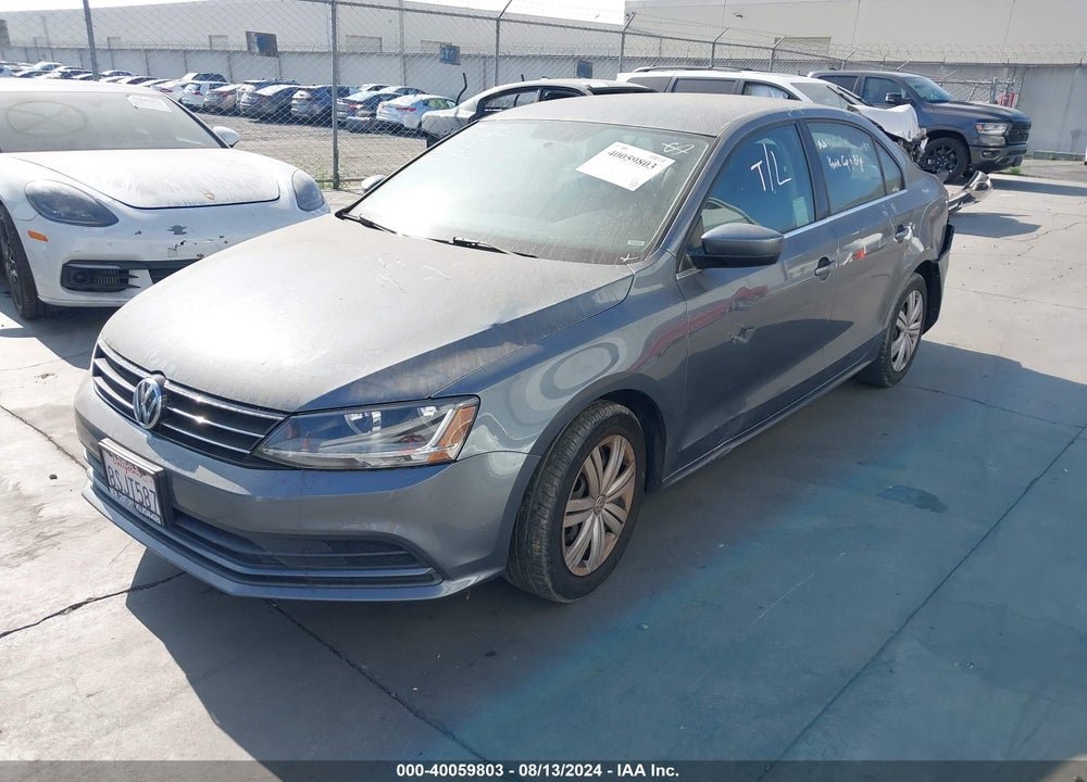2017 VOLKSWAGEN JETTA 1.4T S VIN: 3VW2B7AJ6HM377599