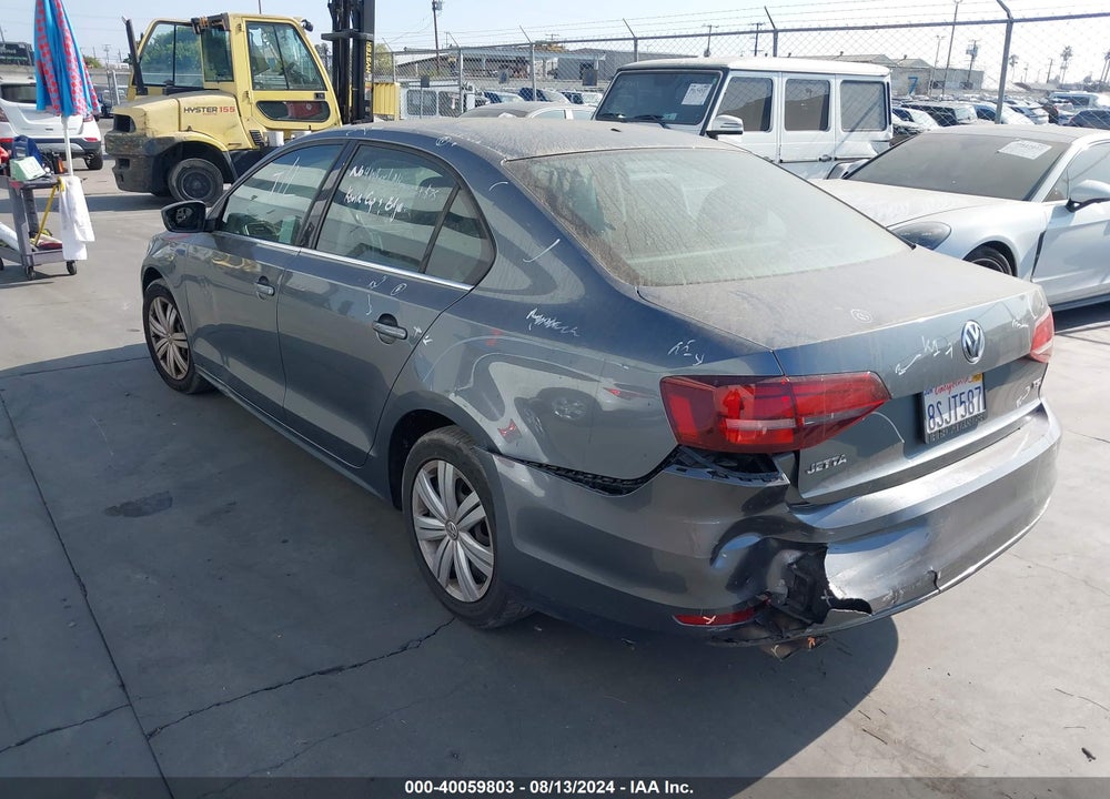 2017 VOLKSWAGEN JETTA 1.4T S VIN: 3VW2B7AJ6HM377599