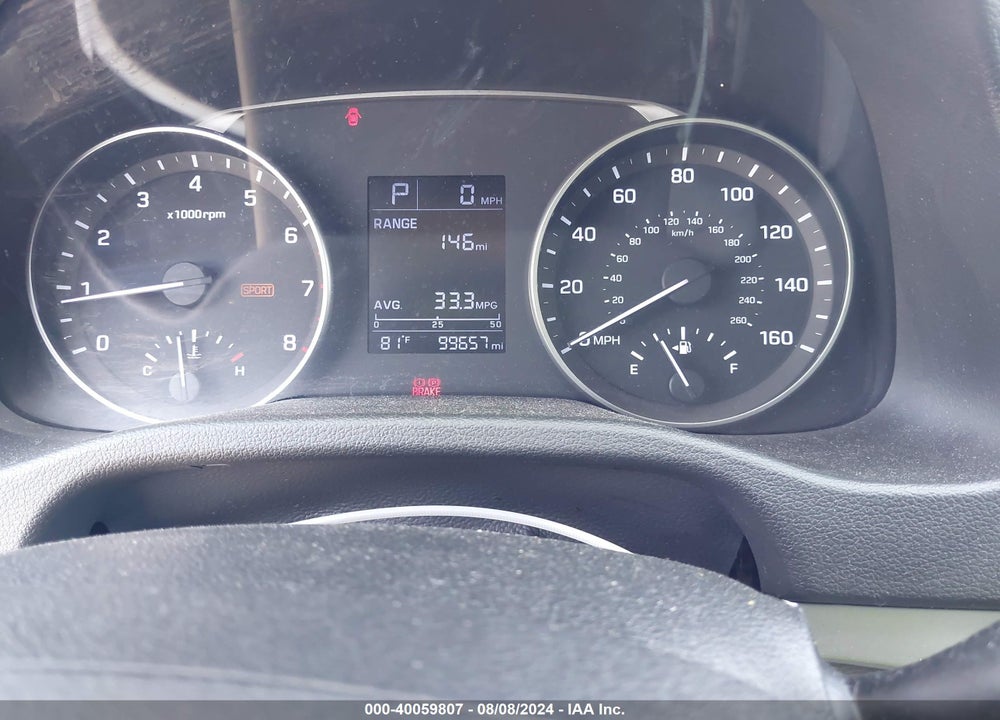 2017 HYUNDAI ELANTRA VIN: KMHD74LF0HU065452