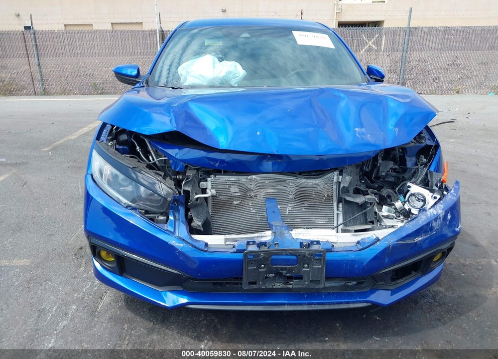 2019 HONDA CIVIC SPORT VIN: 2HGFC2F81KH601489