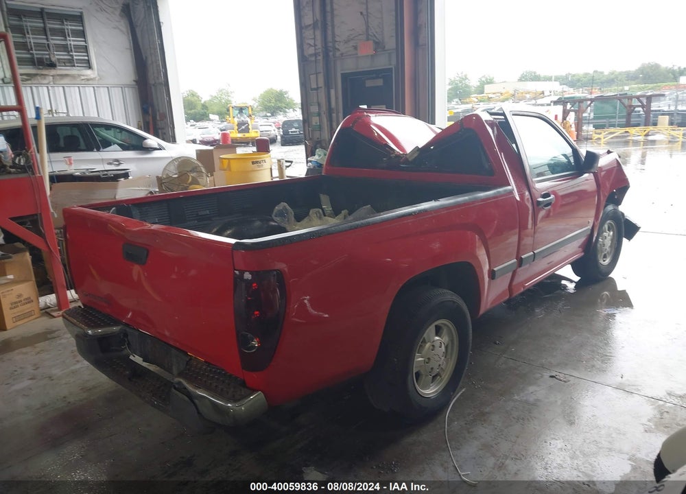 2006 CHEVROLET COLORADO LT VIN: 1GCCS146X68185874