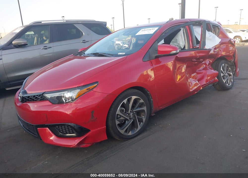 2017 TOYOTA COROLLA IM VIN: JTNKARJE6HJ534089