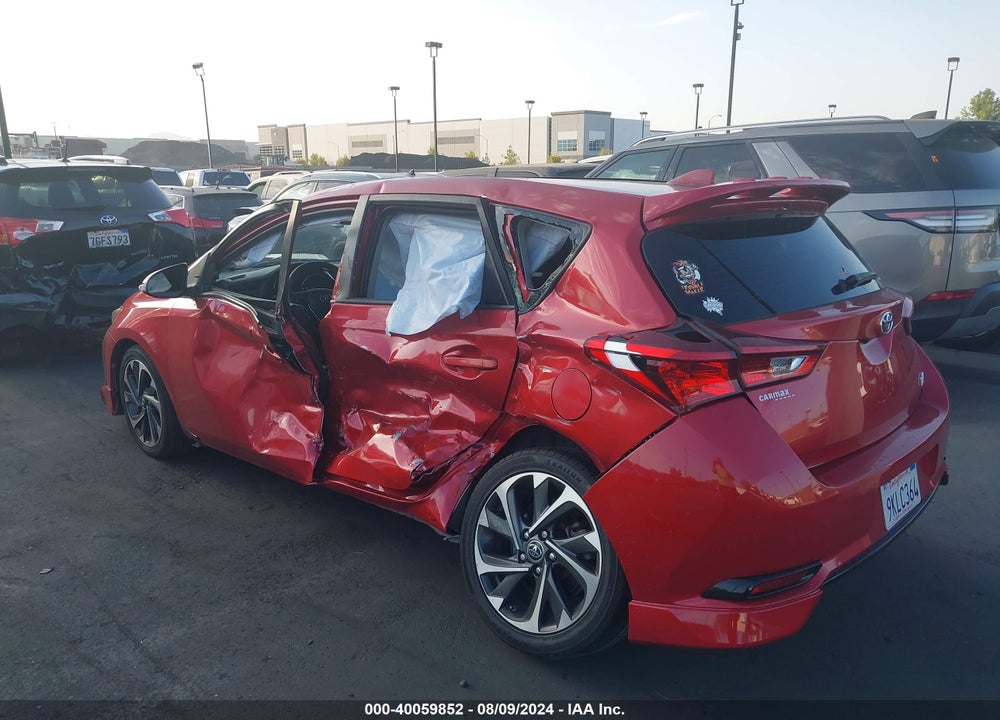 2017 TOYOTA COROLLA IM VIN: JTNKARJE6HJ534089