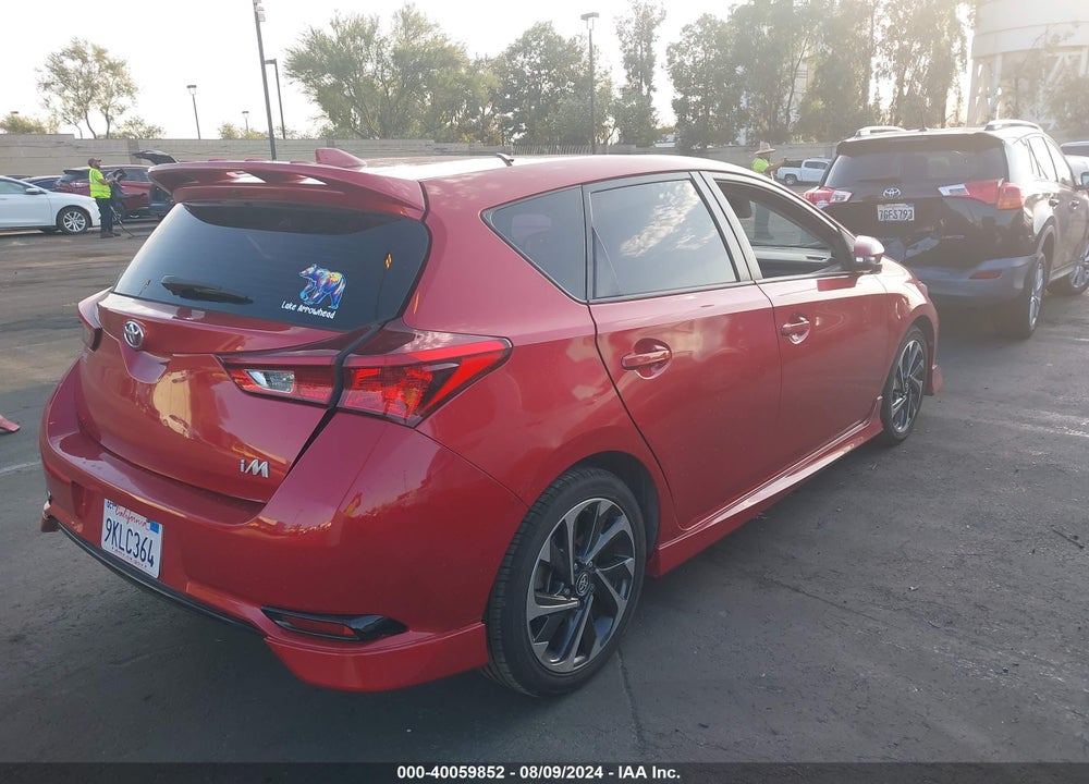2017 TOYOTA COROLLA IM VIN: JTNKARJE6HJ534089