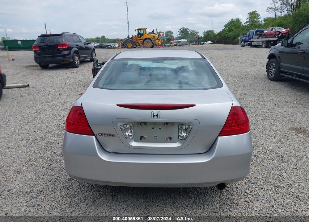 2007 HONDA ACCORD 2.4 SE VIN: 1HGCM56317A161012