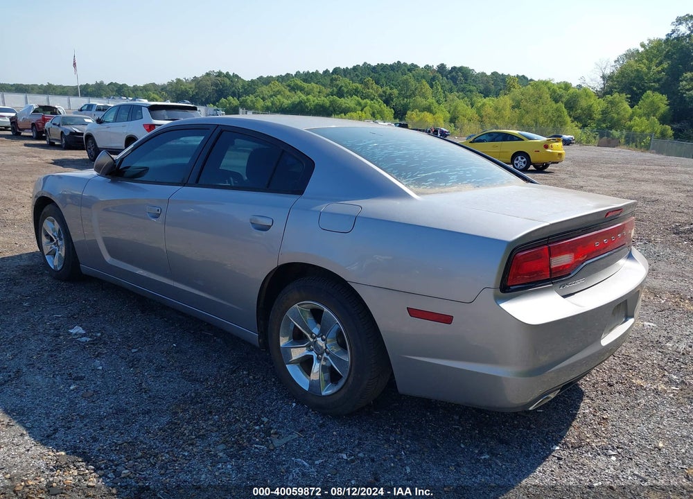 2013 DODGE CHARGER SE VIN: 2C3CDXBG6DH570398