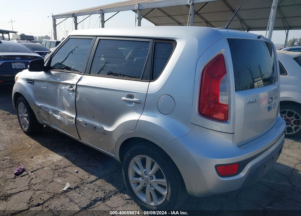 2012 KIA SOUL VIN: KNDJT2A62C7374633