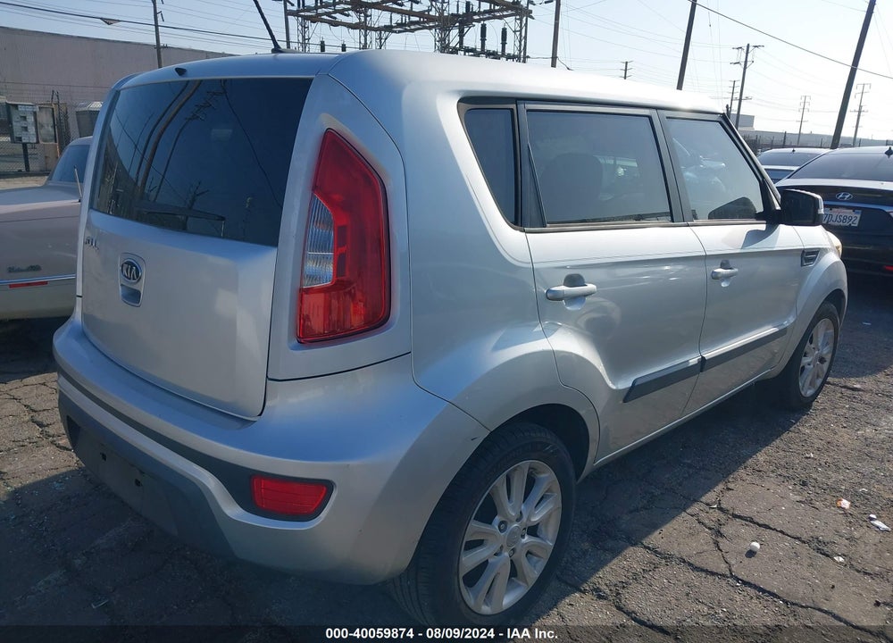 2012 KIA SOUL VIN: KNDJT2A62C7374633
