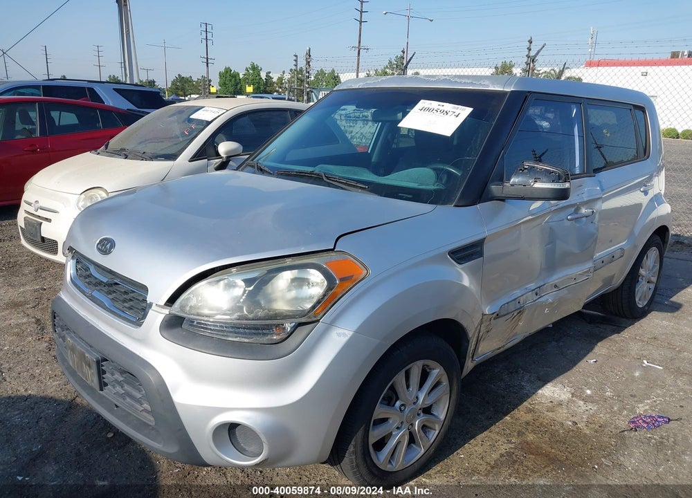 2012 KIA SOUL VIN: KNDJT2A62C7374633
