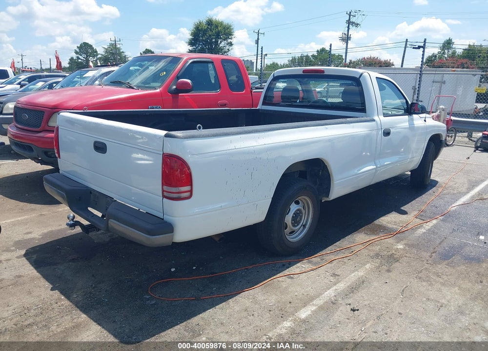 1999 DODGE DAKOTA SLT/SPORT VIN: 1B7FL26X1XS186017