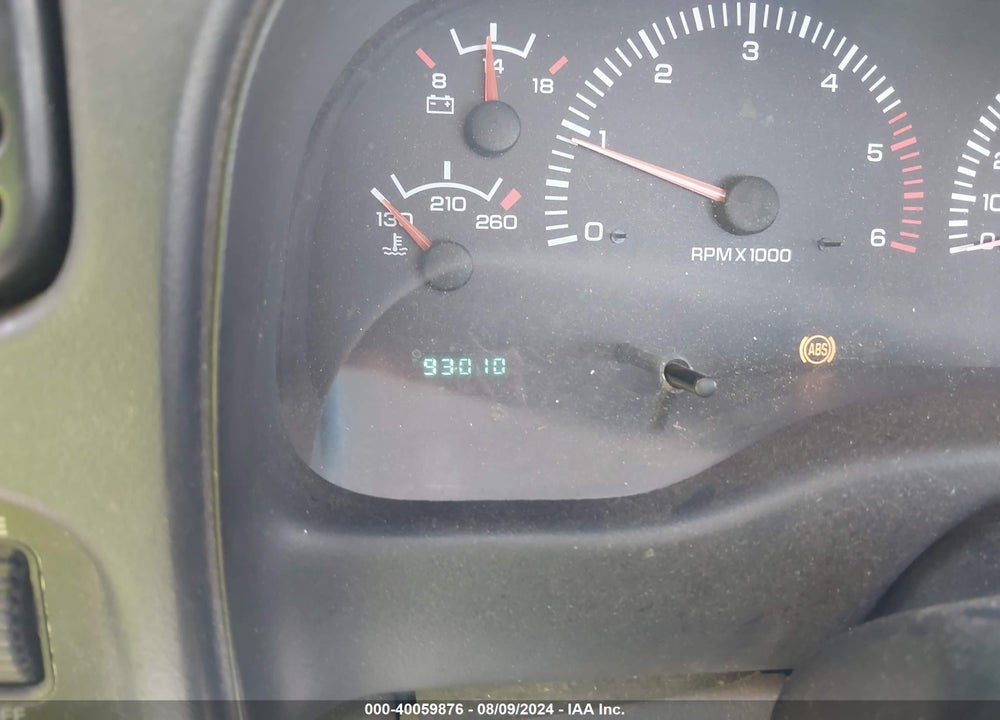 1999 DODGE DAKOTA SLT/SPORT VIN: 1B7FL26X1XS186017
