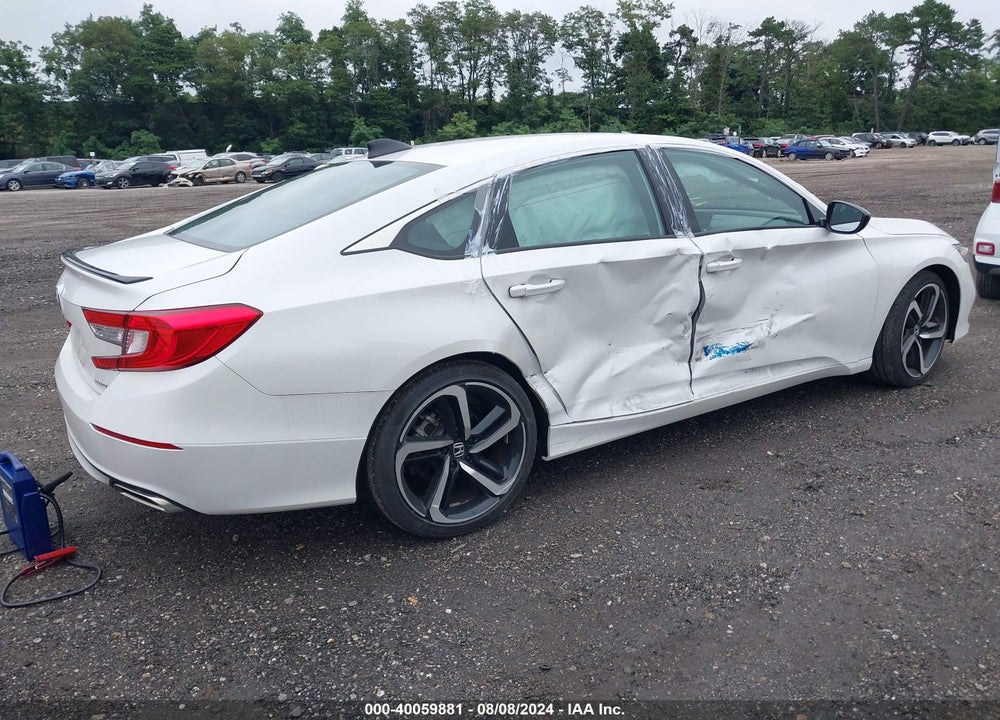 2022 HONDA ACCORD SPORT VIN: 1HGCV1F39NA043096