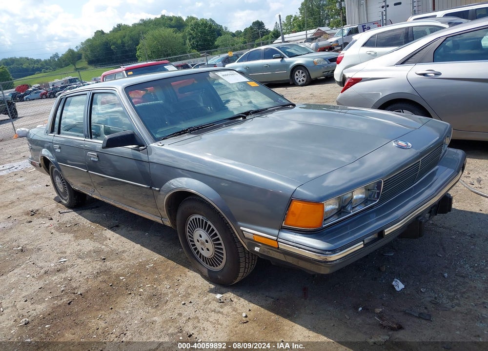 1987 BUICK CENTURY CUSTOM VIN: 1G4AH51W8HT400407