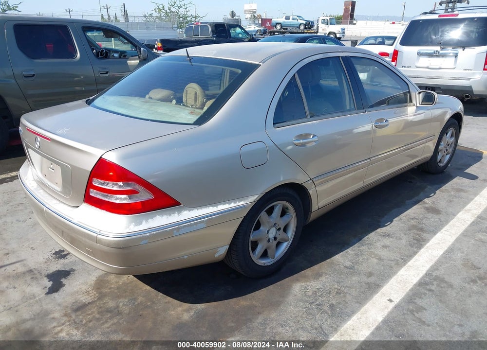 2001 MERCEDES-BENZ C 240 VIN: WDBRF61J71F113943