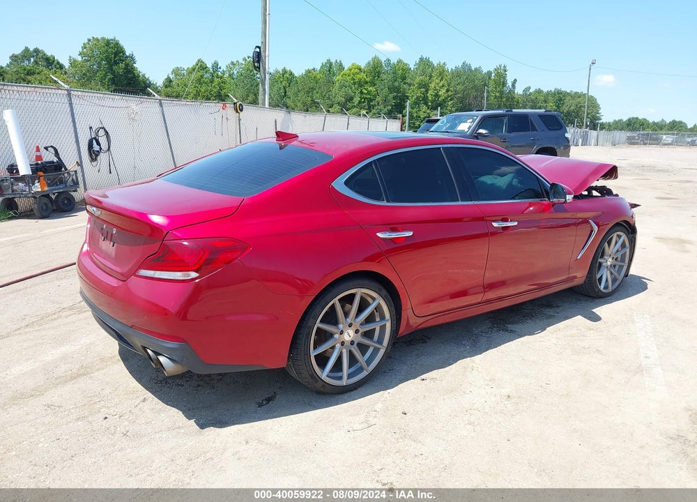 2019 GENESIS G70 2.0T ADVANCED VIN: KMTG34LA5KU012496