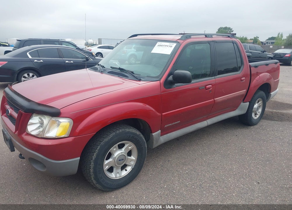 2002 FORD EXPLORER SPORT TRAC VIN: 1FMZU77E42UB99583