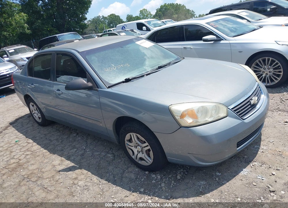 2007 CHEVROLET MALIBU LS VIN: 1G1ZS58F27F307841