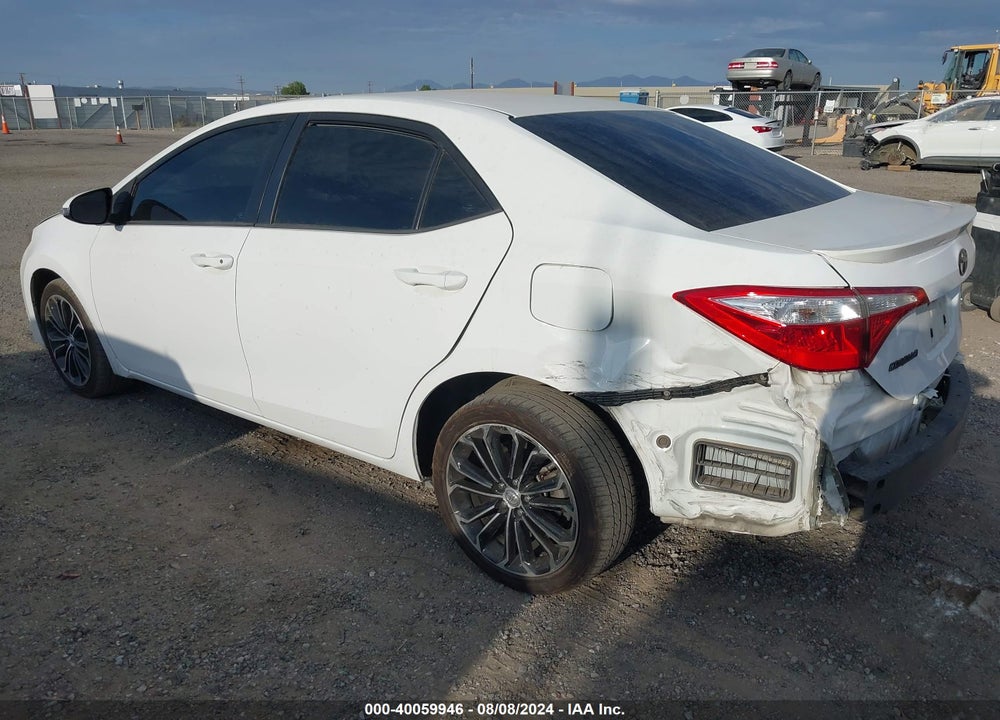 2015 TOYOTA COROLLA VIN: 2T1BURHE3FC464786