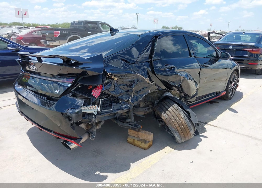 2023 HYUNDAI ELANTRA N VIN: KMHLW4AK4PU018938
