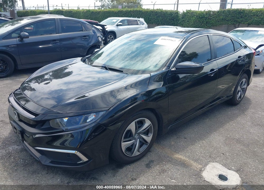 2020 HONDA CIVIC LX VIN: 2HGFC2F60LH532522