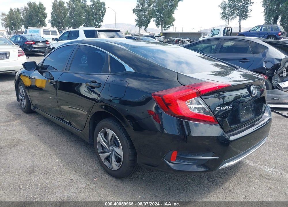 2020 HONDA CIVIC LX VIN: 2HGFC2F60LH532522